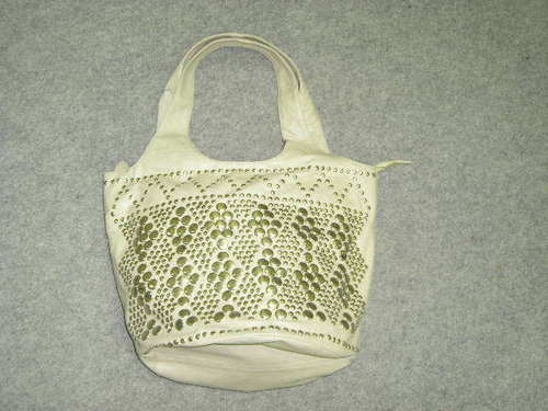 Studded Leather Handbag