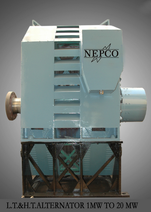 Alternator 01 MW to 20 MW