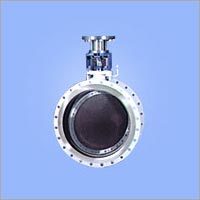 Double Flanged Butterfly Valve With Worm Gear