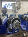 Blue Pvc Auto Sleeve Tube Extruder