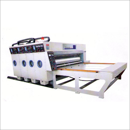 Semi Automatic Three Color Water Base Printing