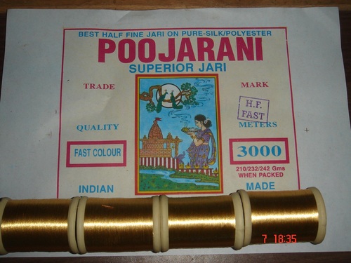 Immitation Half Fine Zari