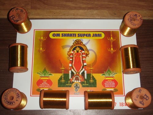 Real Gold Jari Threads