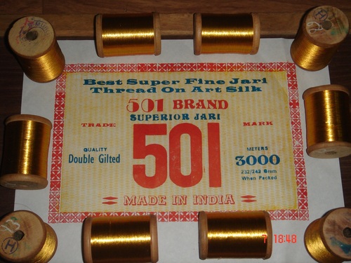 Real Immitation Gold Jari Thread