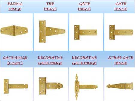 Brass hinges