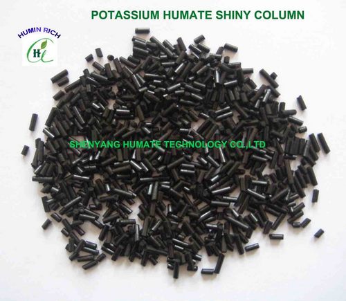 Super Potassium Humate Shiny Column/Bullet Granule
