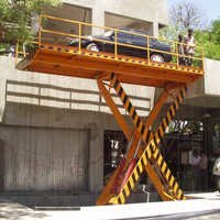 Single Scissor Car Lift - Mode Of Drive: Hydraulic