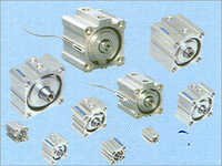 Short Stroke Cylinder - Aluminum Material, Bore Sizes 12-100 Mm, Standard Strokes Up To 100 Mm | Double Acting, High Strength, Compact Design