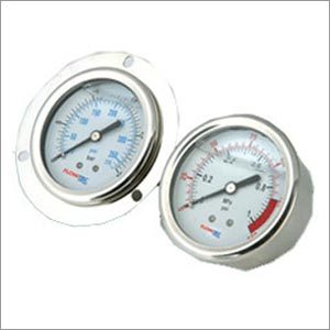 Pressure Gauge - Stainless Steel 2.5 Inch Silver 0-100 PSI | Accurate Reading Durable Design Easy Installation Reliable Performance