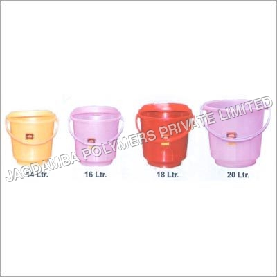 Plastic Plain Buckets
