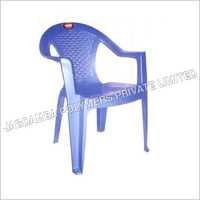 Plastic Molded Chair - 45x50x80cm, Blue | Lightweight, Stackable, Durable, Comfortable, Easy Cleaning, 1-year Warranty, 2 Kg