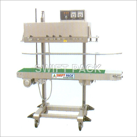 Grey Heavy Duty Continuous Band Sealer Machine