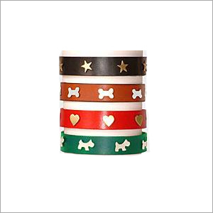 कुत्ते का पट्टा पीतल की फिटिंग के साथ