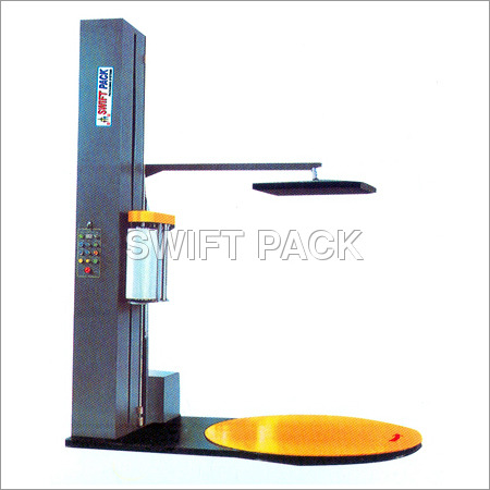 Black Pallet Stretch Wrapping Machine