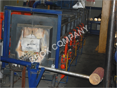 Brox Aluminium Billet Annealing Furnace