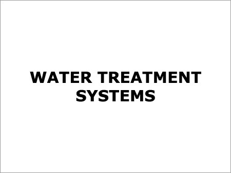 Water Treatment Systems
