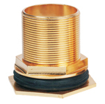Brass tank connectors