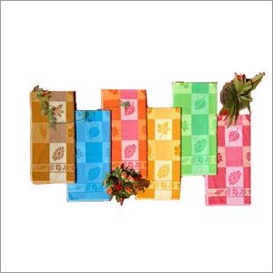 Printed Jacquard Terry Towels