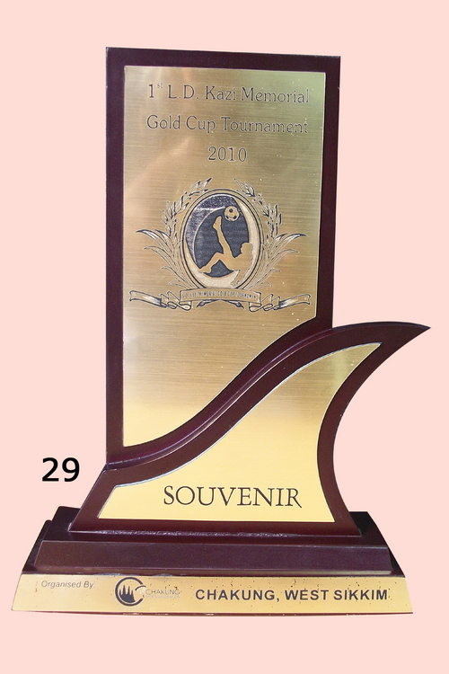 Wooden trophy