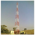 Metal Angular Tower - High-quality Iron, Customized Size | Versatile For Telecom, Industrial Applications, And Antenna Support Accessories