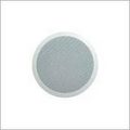Ceiling Mount Speaker - Aluminum, 6.5 Inch Diameter X 2 Inch Depth | Clear Audio, Discreet Design, Low Profile, Easy Install, Paintable Grille