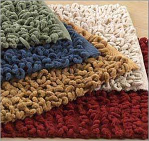 Shaggy Bath Mats