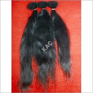 Human Hair - Single Strand, Black, Straight | Natural Look, Soft Texture, Versatile Styles, Easy to Manage