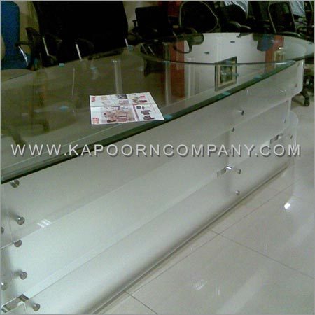 Polished Acrylic Table Glass Top