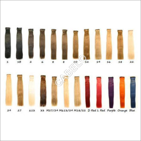 Brown Coloured Hair Extension