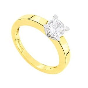 solitaire diamond ring