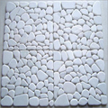 Mosaic White Pebbles