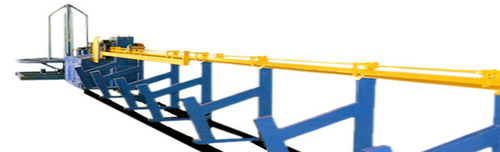 TMT/Rebar straightening and cutting machine