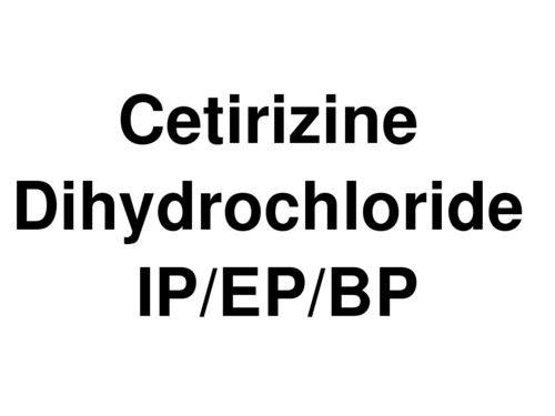Cetirizine Dihydrochloride IP/EP/BP