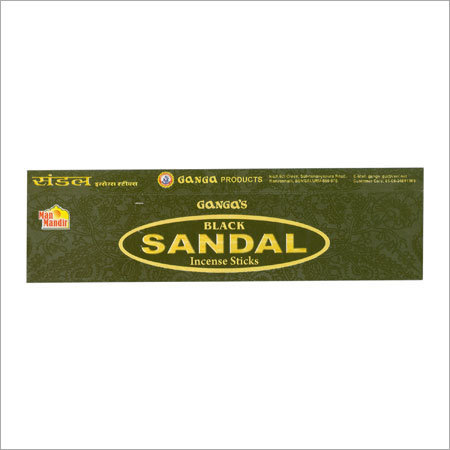 Black Sandal Incense Sticks