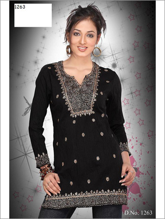 Embroidered Cotton Kurtis