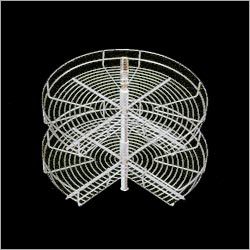 Carousel Basket - Metal, Variable Diameter, Multiple Layers | Easy Access, Space Optimization, Durable, Smooth Rotation