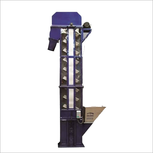Bucket Elevator - High-Quality Belt Conveyor 380 Volt Long Working Life Low Power Consumption Robust Construction Optimal Strength for Oil Mills