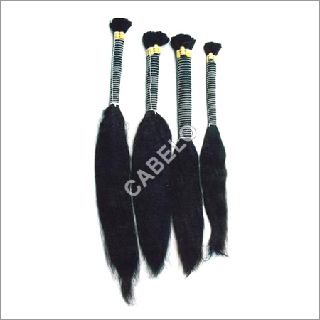 Single Drawn Straight Hair