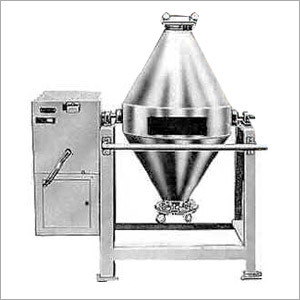 Cone Blender - Stainless Steel, 520X425X320 Mm | Mirror Polished, Ball Bearing Stand, Motorized Drive