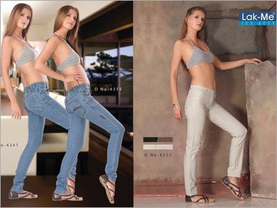 Ladies Cotton Jeans