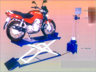 Two Wheeler Lifts - Power Pack