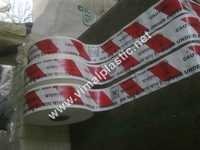 Road Safety Tapes - Plastic (polypropylene) Material, Custom Size Options | High Barrier Property, Flexo Printed Both Sides