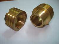 Brass Ppr Inserts - Durable Brass Material, Standard Size Fits 20mm Pipes