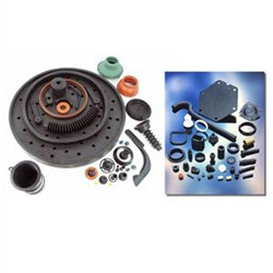 Rubber Molded Parts - Molded Rubber Varied Dimensions Black | Durable Precise Customizable Cost-Effective Lightweight Resistant Smooth Finish Shore A Hardness Compression Molding +/-0.1mm Tolerance