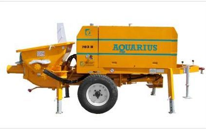 Trailer Mounted Concrete Pump