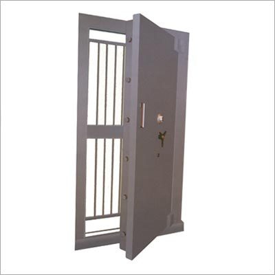 Strongroom Doors - Steel & Armour Plate, Variable Dimensions, Dual Key Locks, Fire Resistant, BIS Certified