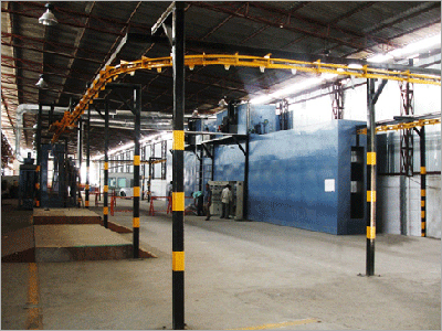 Conveyorised Powder Coating Plant