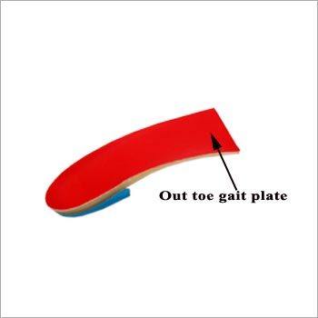 Out Toe Gait Plate