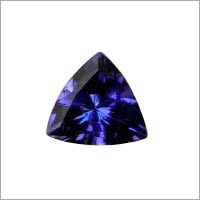 Trillion cut Tanzanite