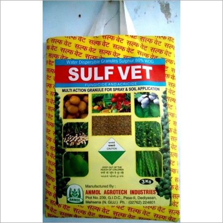 Water Dispersible Granules Sulphur 80% WDG